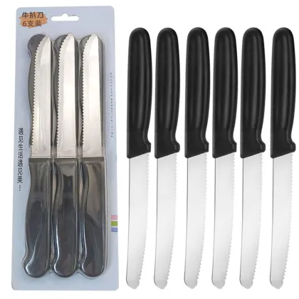 Stainless Steel Bagel and Sourdough Bread Slicer Knife