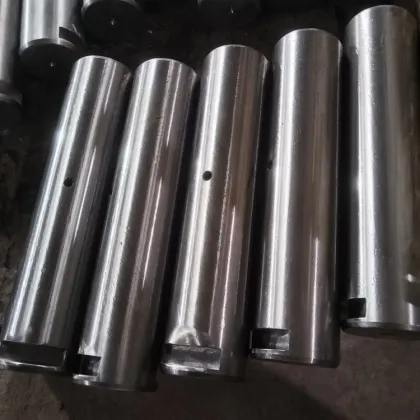 Greased S&D Parts Small Digger Attachment 80mm Shaft Center Pin Compatible with S&D 22 Rigid Pin 80mm