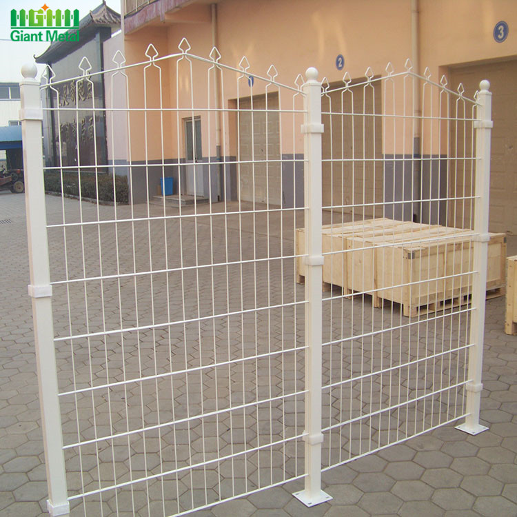 Welded Decorative Polyester Coated Prestige Mesh Fence