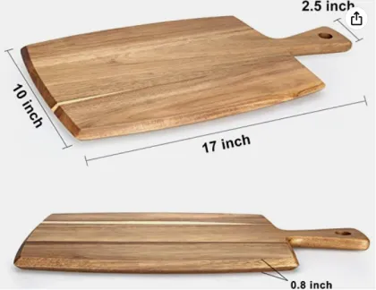 Large Acacia Wood Cheese and Charcuterie Board