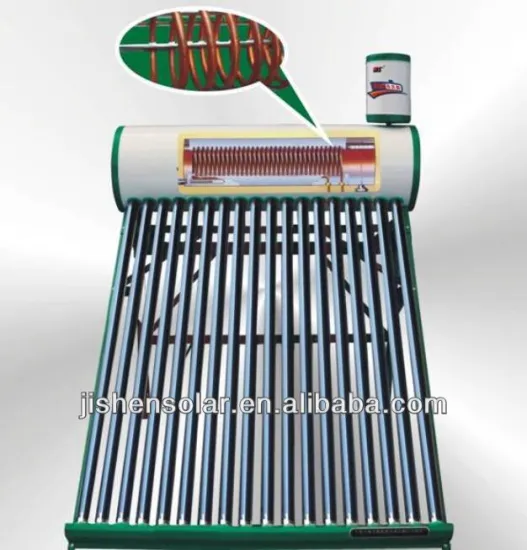 Galvanized steel copper coil solar water Heater