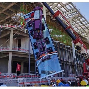 5000kg 유리의 유압식 틸트 리프터