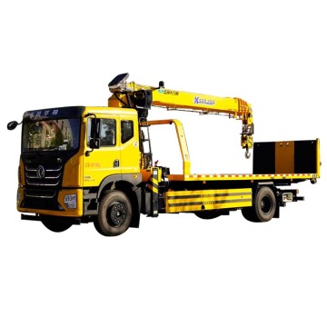 Professional Road Maintenance and Emergency Rescue Vehicle: Dongfeng Huashen 10 Tons Wrecker Truck Crane
