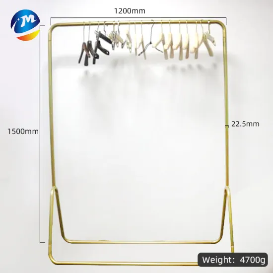 Customized Metal Cloth Hanger Stand for Clothing Display Racks