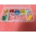 48PCS/LOT MINI Standard Micro Blade Fuse 5 10 15 20 25 30 Amp ATM APM Auto Automotive Car Boat Box Assortment