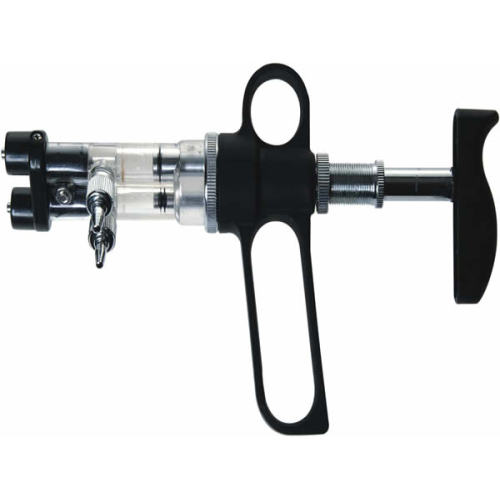 Double-barreled Continuous Syringe