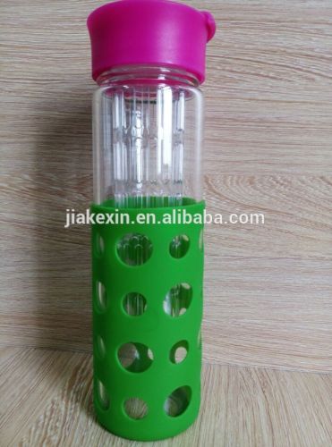 CE / EU,FDA,LFGB,SGS Certification and Water Bottles Drinkware Type glass water bottle