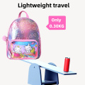Mochila infantil liviana de lentejuelas