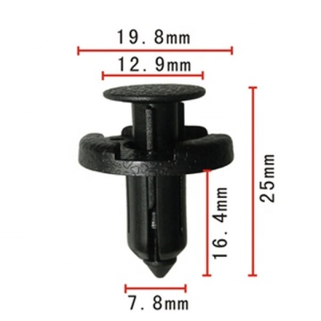 Bumper Radiator Support Clip Push Type Retainer for Nissan 11296-AG000