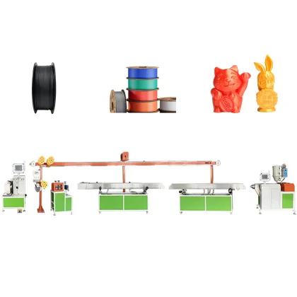 3D Printer Filament Extruder Machine with PVC Automation