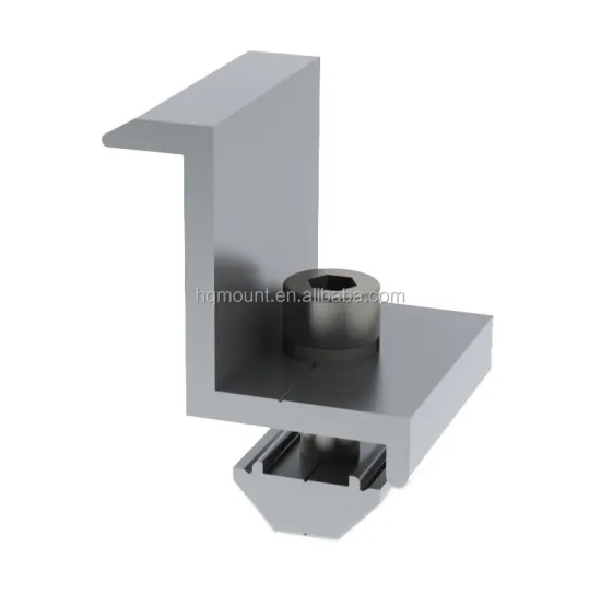 AL6005-T5 Solar Mounting Panel End Clamps - Professional Supplier for HQ Mount Solar Panel Fixing Clamps