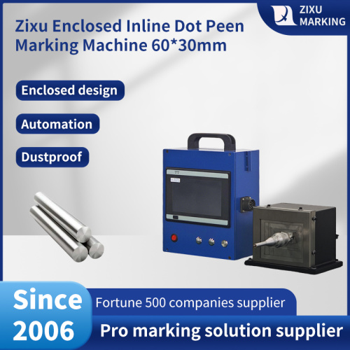 Máquina incluida Inline 60x30mm da marcação da pena do ponto da integração