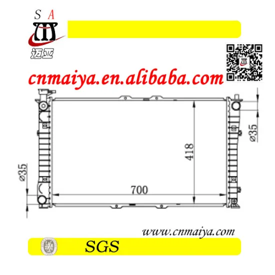car radiator for Sedona, oem:0K52Y15200/C/D
