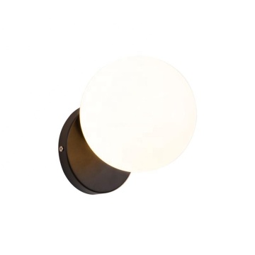 Modern Minimalist Nordic Bedroom Wall Lamp - Glass Ball Wall Lights