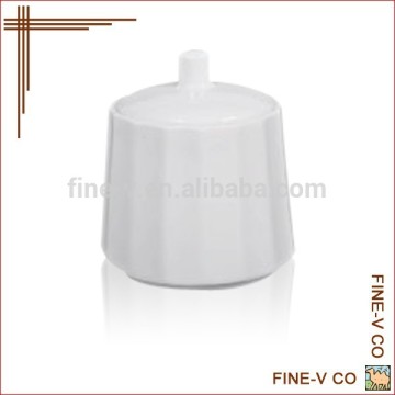Ceramic polygon sugar pot
