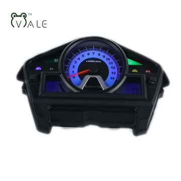 Multifunction Motorcycle Instrument Cluster: Speedometer, LCD Digital Tachometer, Odometer, Water Temperature, Fuel Gauge