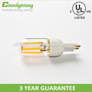 LED residential lighting mini g9 led filament bulb