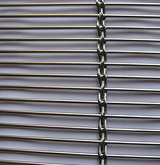 Flat flex wire mesh conveyor belt