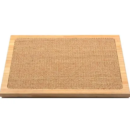 Sisal Cat Scratching Board with Solid Wood China Factory Toy Furniture