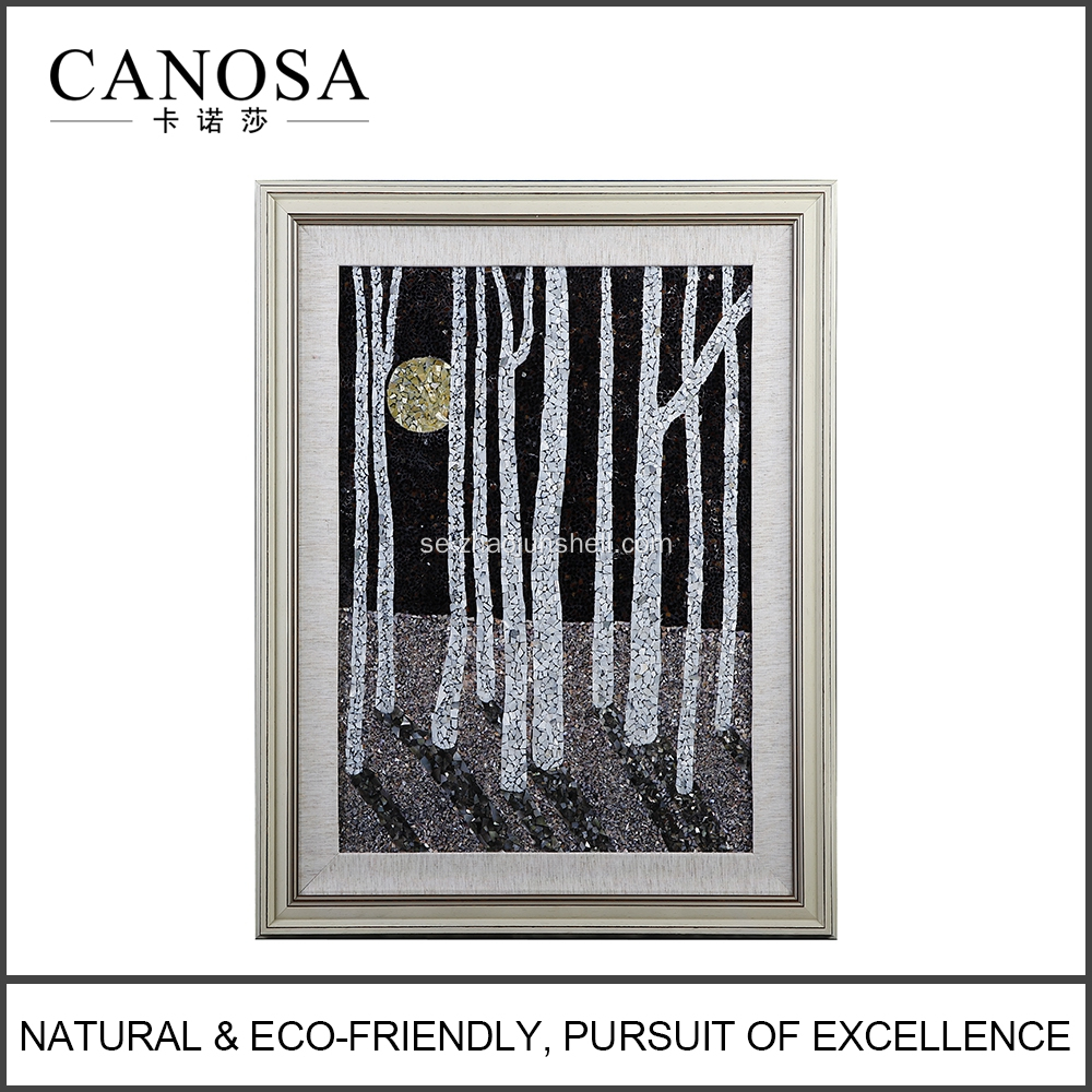 CANOSA shell natt sence vägg Picture frame