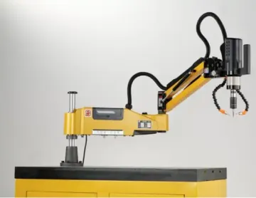 Electric Servo-driven Automatic Oiling and Air Blowing Tapping Machine for M16, M24, M36, and M48 Tapping Arms