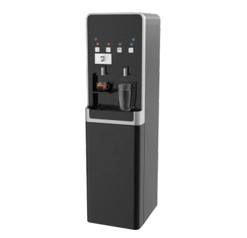 Electric Espresso Commercial Machine with Hot & Cold Water Dispenser and 44mm Pod Functionality