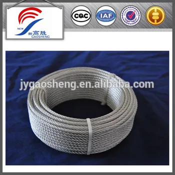 galvanized steel wire rope elevator steel wire rope
