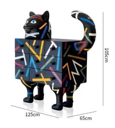 Modern S simplistic Light Luxury Storage Cabinet