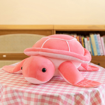 23/30/40/50/65/90cm Pink Sea Turtle Plush Toy & Throw Pillow: A Cute Birthday Gift for Kids and Girls