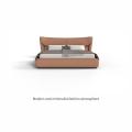 bedside table Bedroom set leather uphostery bed Manufactory