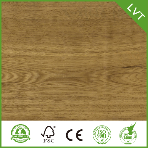 Wood Grain Waterproof Dryback 3mm Vinyl Flooring