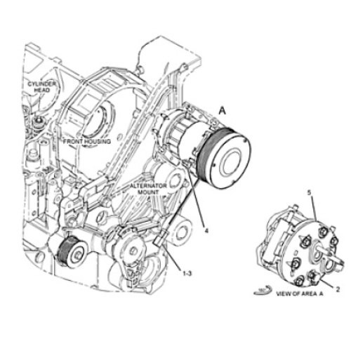 Bulldozer D9T Compressor 3249711/324-9711
