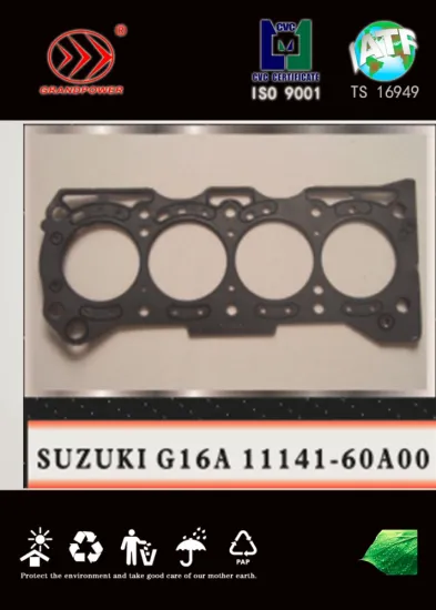 Professional sale rubber gasket cylinder head for Suzuki G16A 1114160A00 factory price