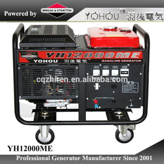 PMG B&S electric start 11kva portable generator