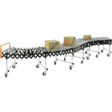 Expandable Gravity, Flexible Skatewheel Conveyor Systems for Assembly Line Solutions