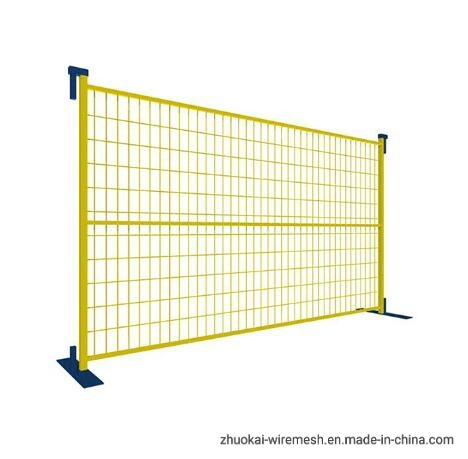 Powder Coated Temporary Fence for Canada