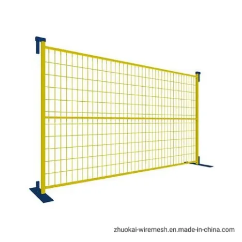 Temporary Welded Fencing Powder Coated Temporary Fence for Canada Factory