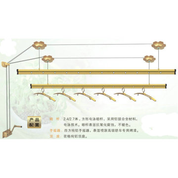 Hand-operated Lifting Laundry Rack Laundry Dryer