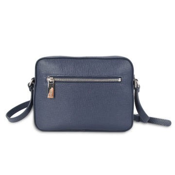 Bolso Bandolera De Cuero Para Mujer Con Cremallera Clutch Monedero