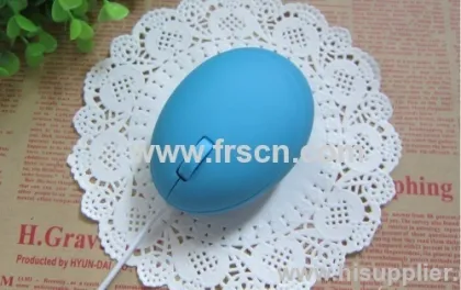 Cute Protable Wired Egg Mouse,small Optical Mouse,wired Computer Mouse 