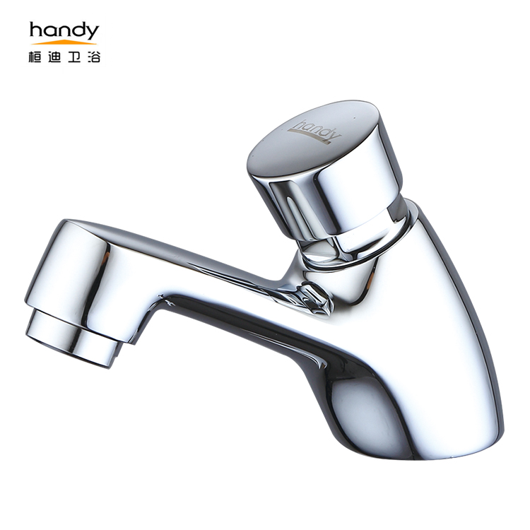 Hand Push down basin faucet