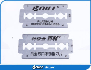 Vintage Store Barber Shop Display Box Of Baili Double Edge Razor Blades