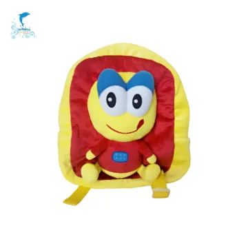 Wholesale Cartoon Plush Yellow Bag For Children