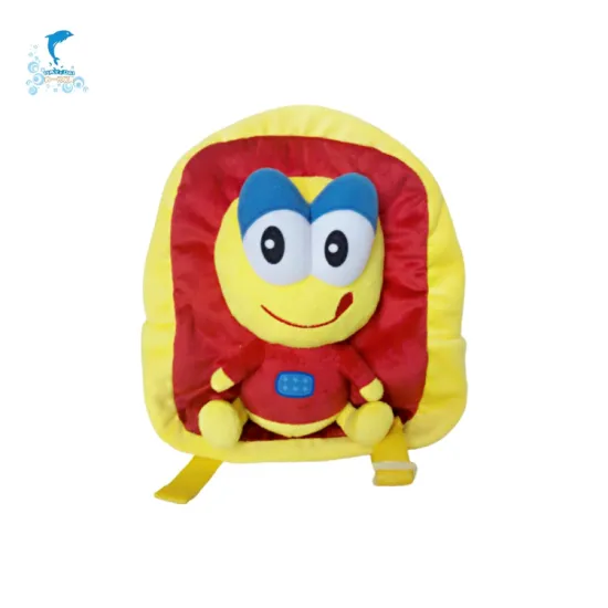 Wholesale Cartoon Plush Yellow Bag For Children
