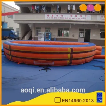 Commercial use outdoor inflatable bull fighting game for adults