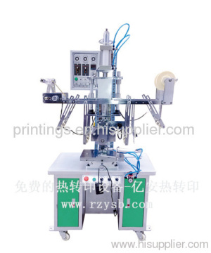 Flat And Round Heat Transfer Printing Machinery (logo/bottle Cap/pencil-box) 
