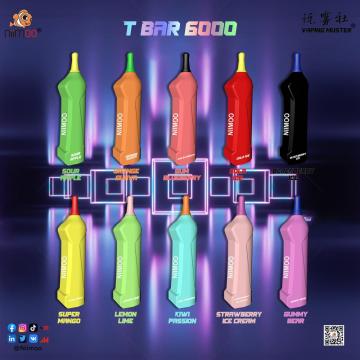 แบรนด์ T Bar Ecigarette 6000 Pro