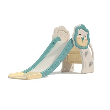 Free Sample: Latest Design Non-Toxic Plastic Indoor Playhouse Slide for Baby Toys & Kids Playground