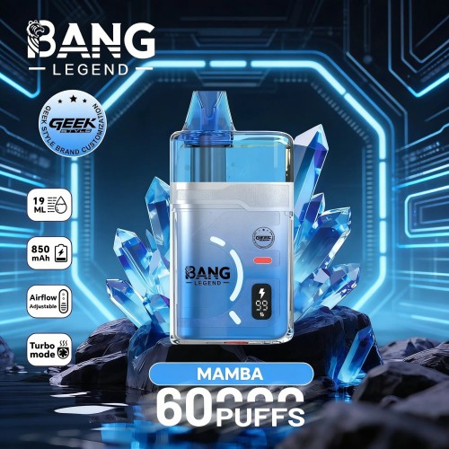 Bang Legend 60k puff Vape sekali pakai