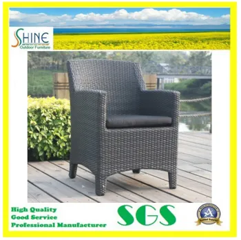 Modern PE rattan Chairs for Coffee Shop Outdoor furniture